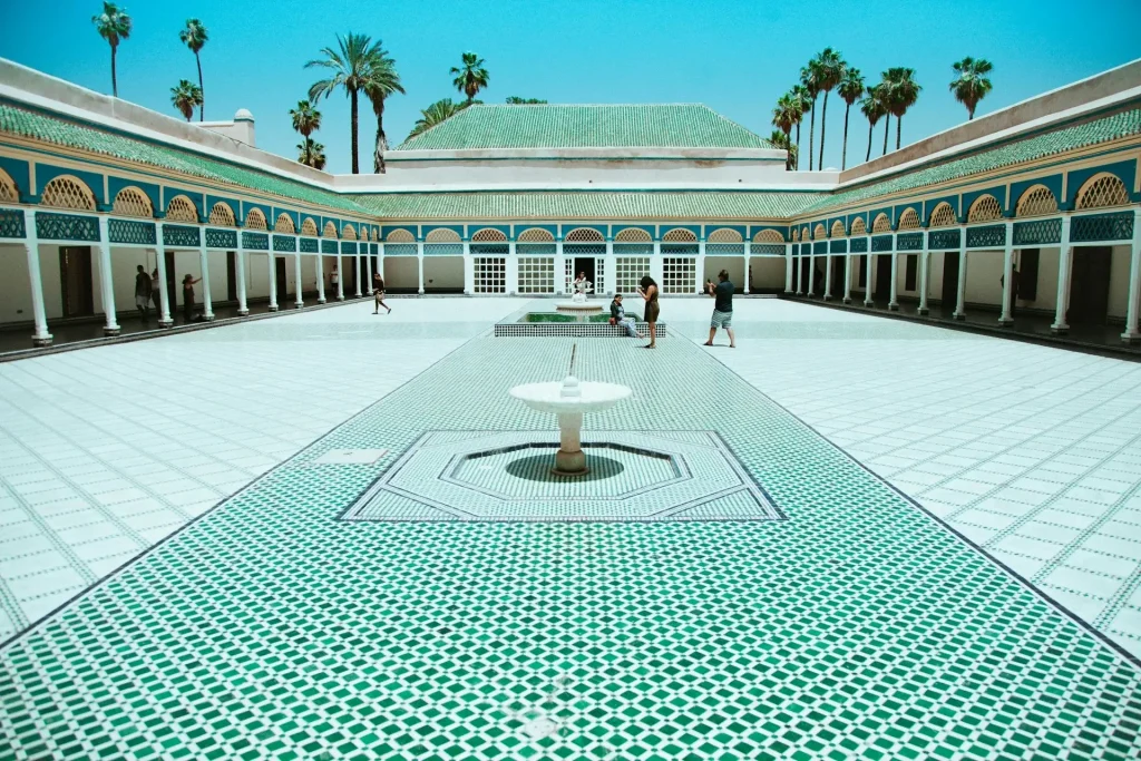 Palais de Bahia à Marrakech, Maroc