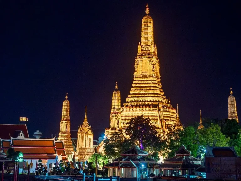 Temple bouddhiste à Bangkok, Thaïlande