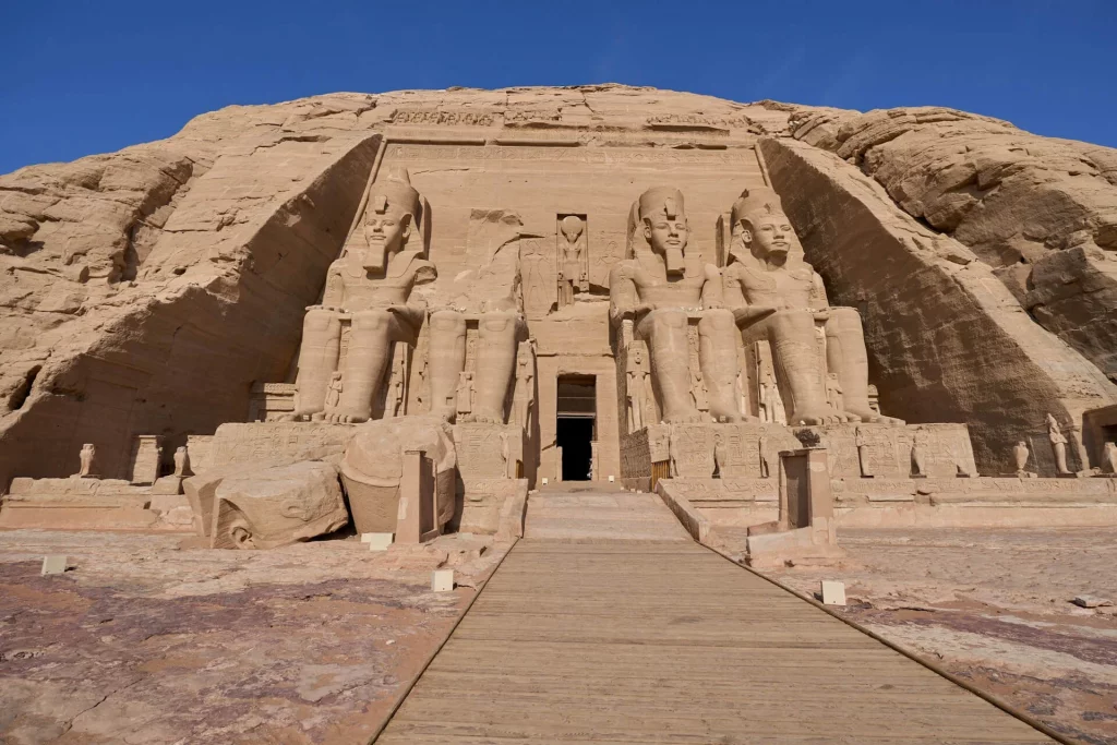 Temple d'Abou Simbel, Grand Temple de Ramsès II