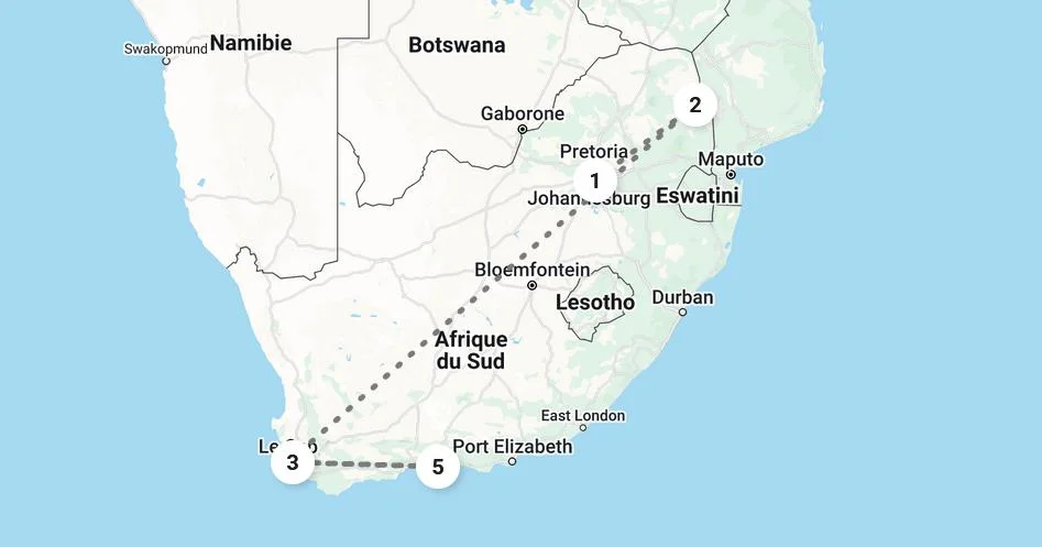 South Africa Map