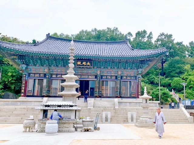 Temple Bongeunsa à Séoul, Corée du Sud