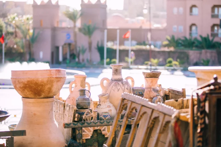 Scène de rue au Maroc