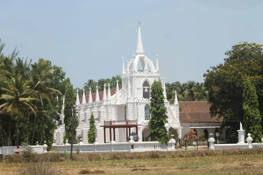 Vue pittoresque de Goa, Inde