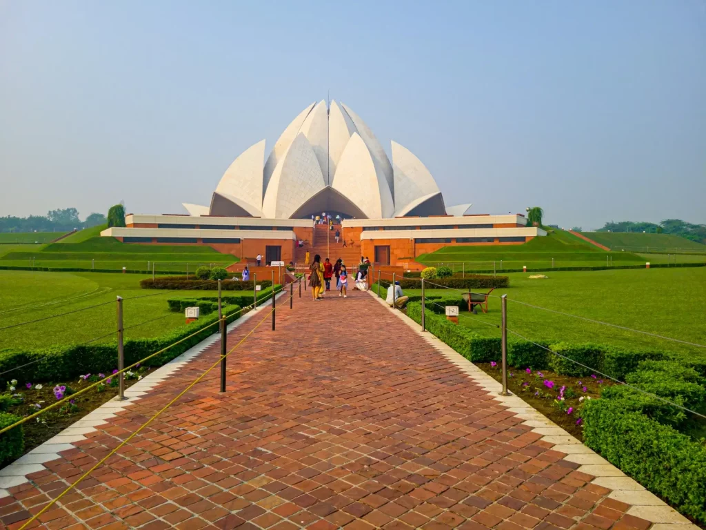 Temple du Lotus à New Delhi, Inde