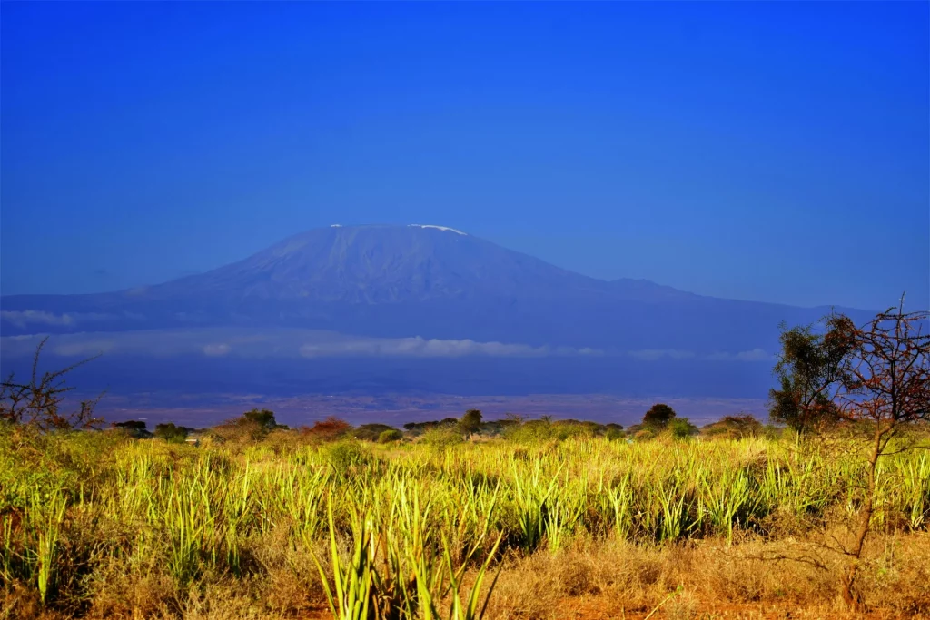 Mont Kilimandjaro en Tanzanie.