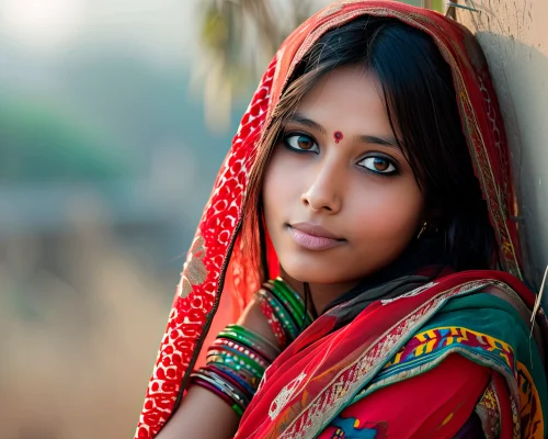portrait-young-beautiful-indian-woman